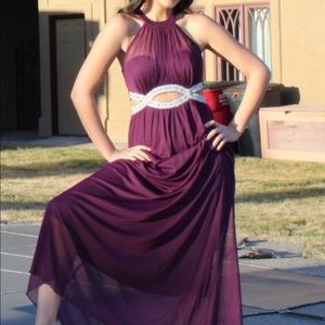 Speechless royal purple formal dress, size 3